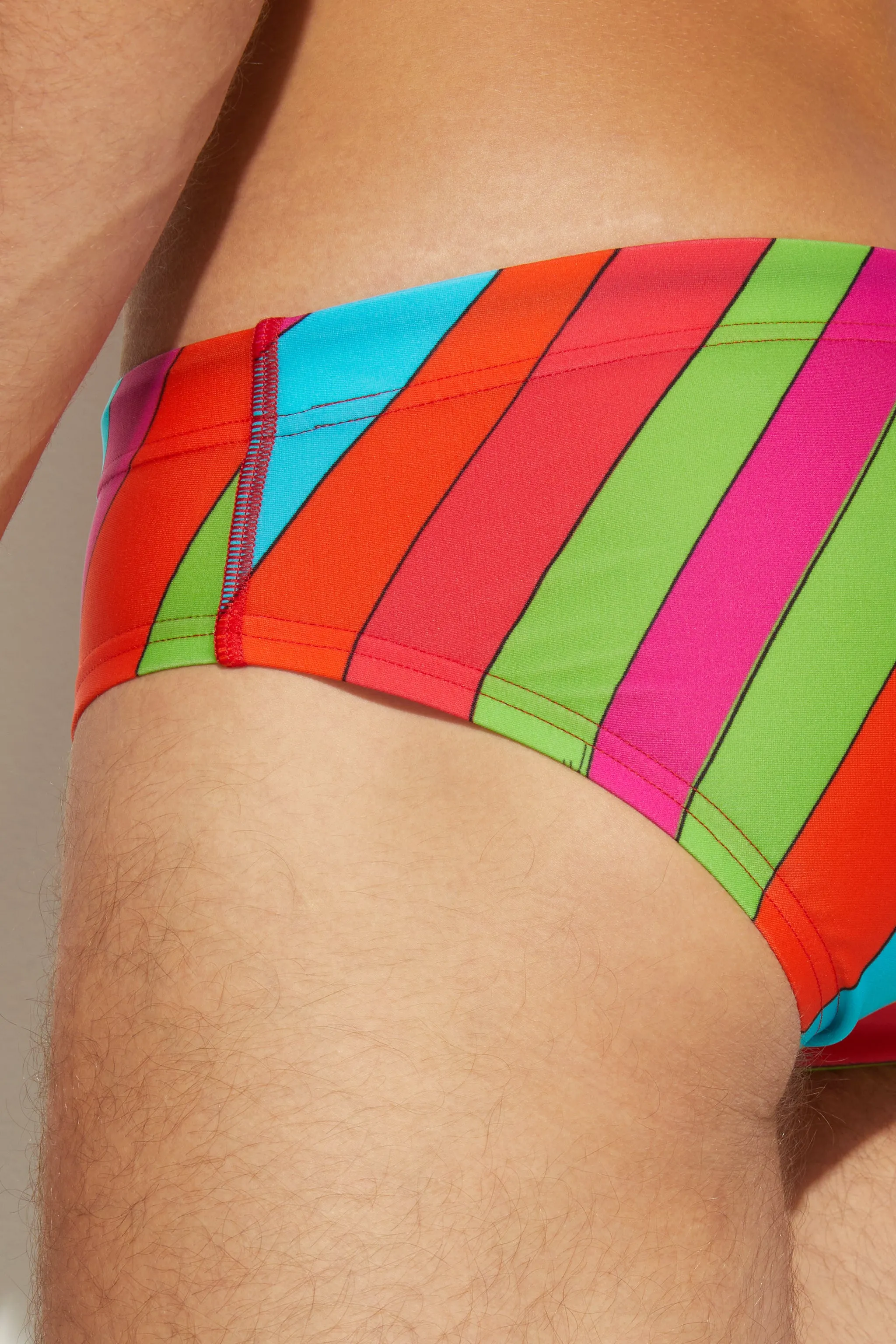 Iride-Print Swim Briefs
