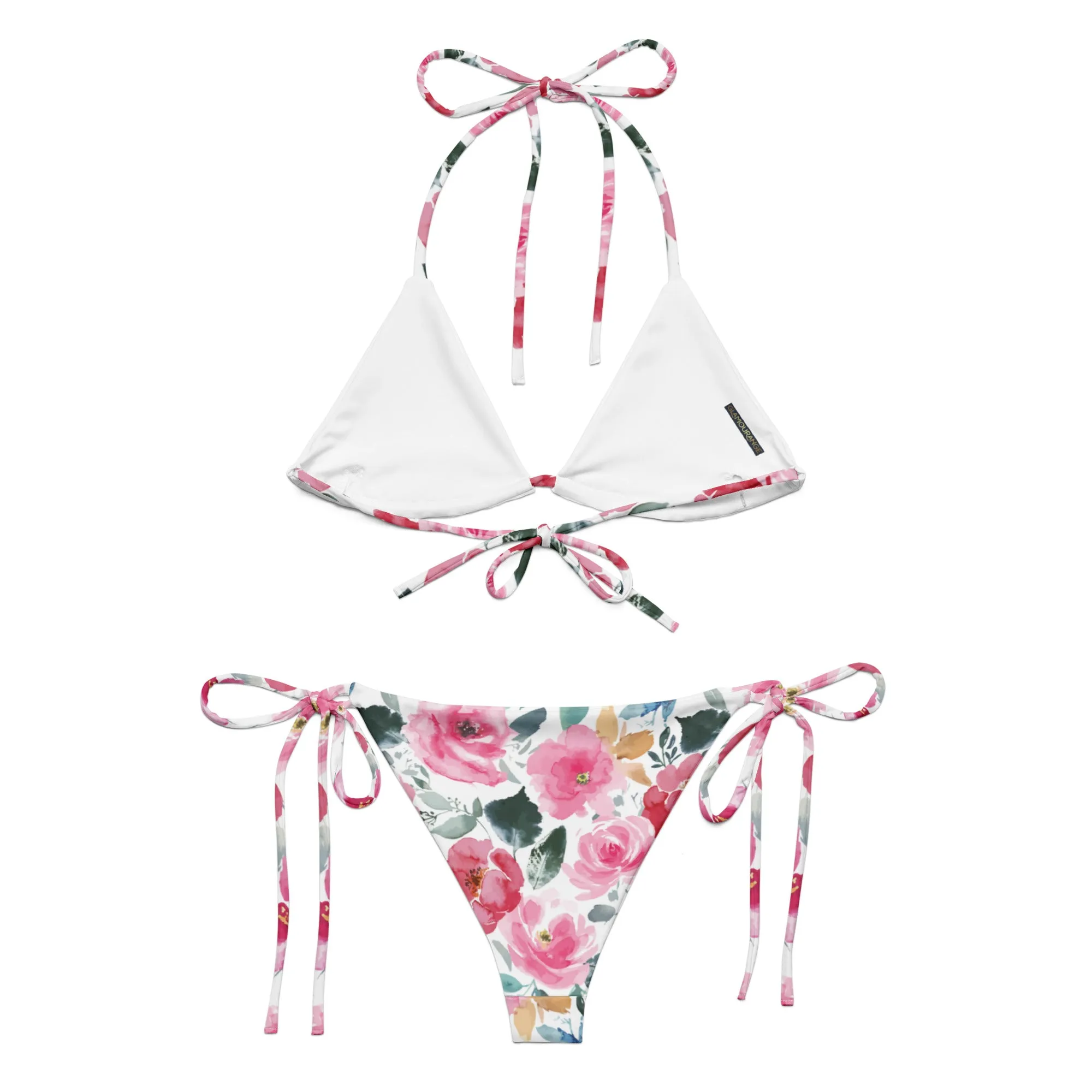String Bikini (Glamourange Women Swimwear By Patterns - 0038 Model)