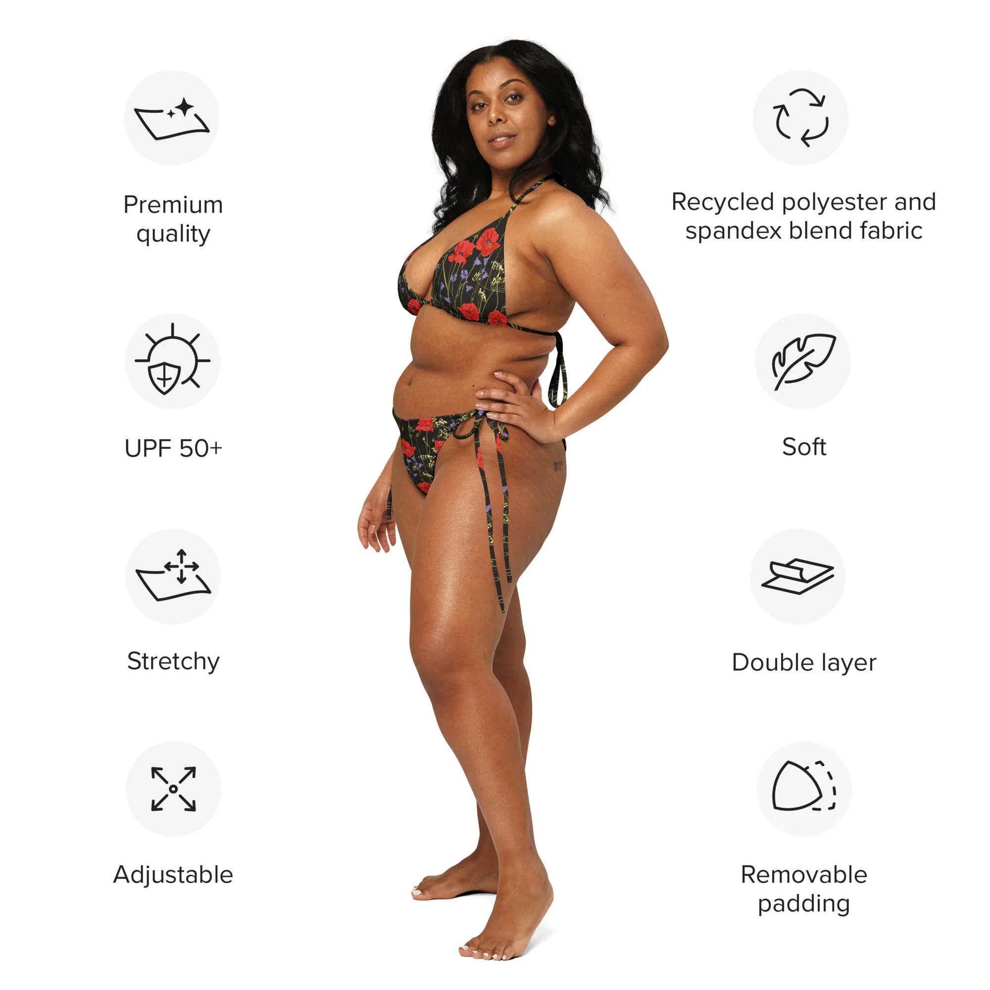 String Bikini (Glamourange Women Swimwear By Patterns - 007 Model)