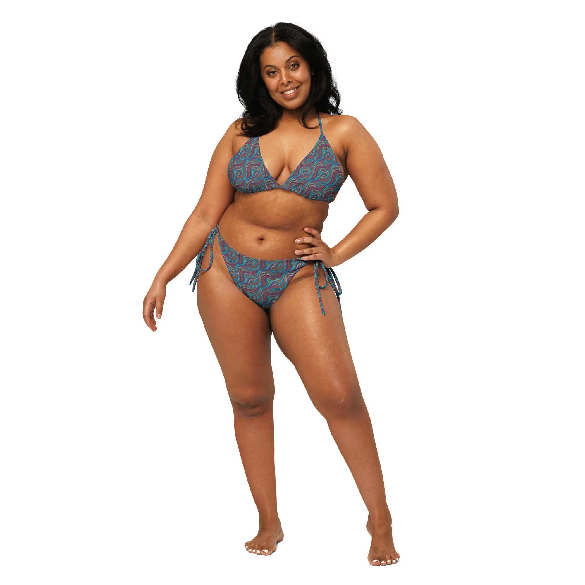 String Bikini (Glamourange Women Swimwear By Patterns - 0070 Model)