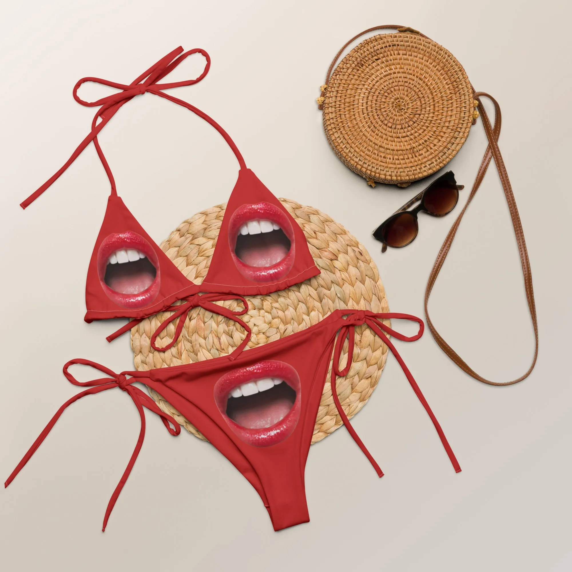 String Bikini (Glamourange Women Swimwear By Patterns - 0084 Model)