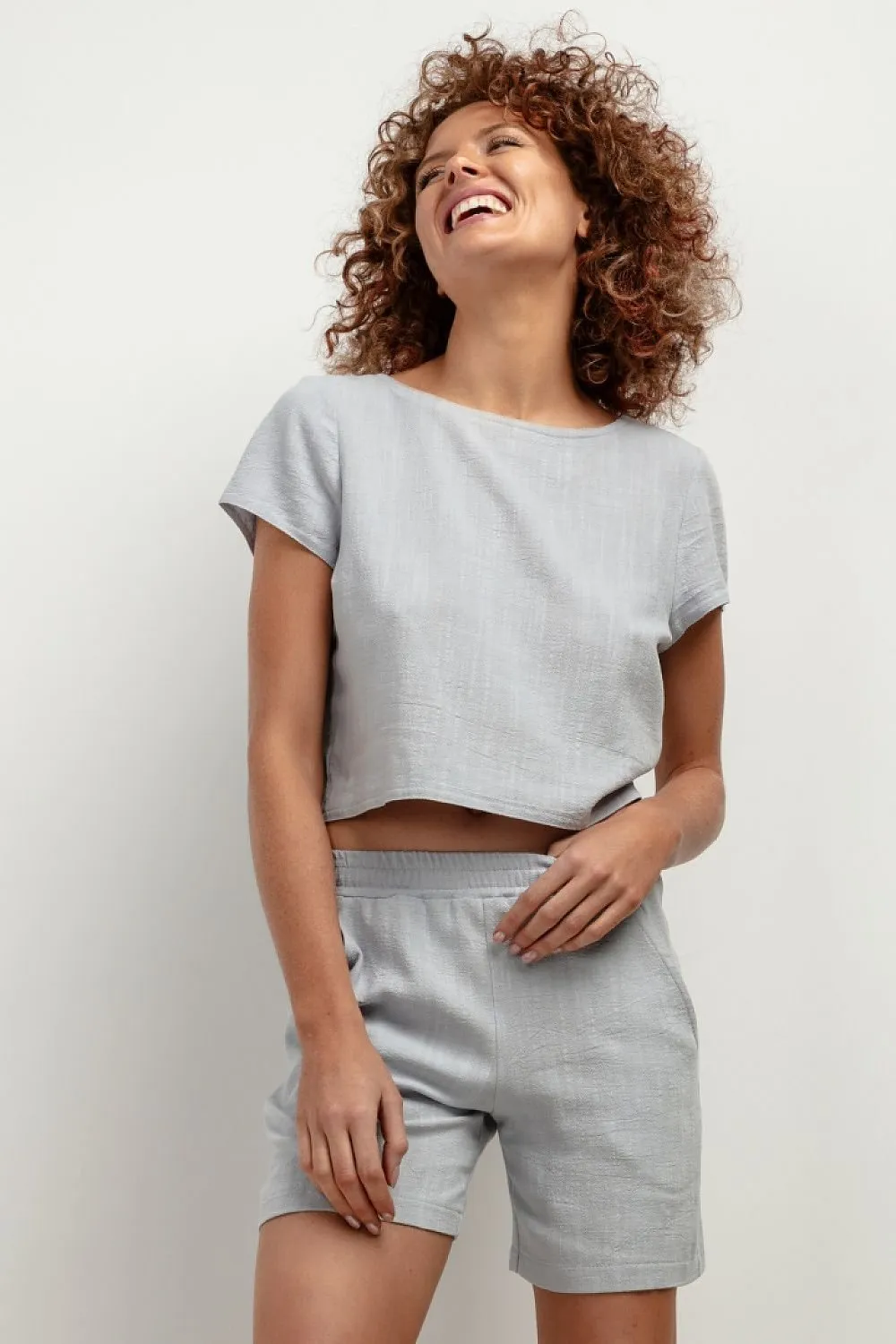 Tessita Laugh & Lounge Linen Perfection Shorts